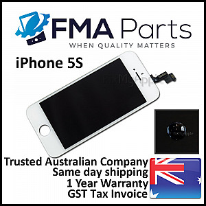 [High Quality] LCD Touch Screen Digitizer Assembly for iPhone 5S / SE - White